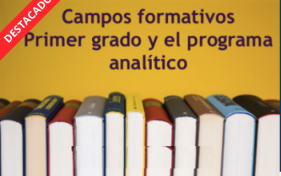 Secundarias generales. Campos formativos. Primer grado y el programa analítico