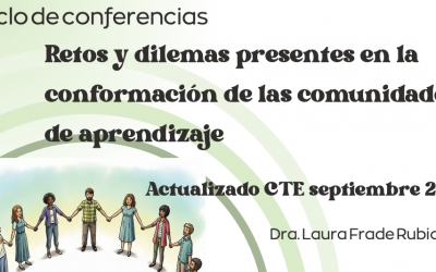 Ciclo de dos conferencias: “Retos y dilemas presentes en la conformación de las comunidades de aprendizaje” Actualizado al CTE septiembre 2025